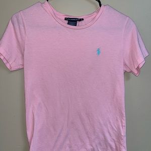Ralph Lauren Sport Shirt - Medium, Light Pink